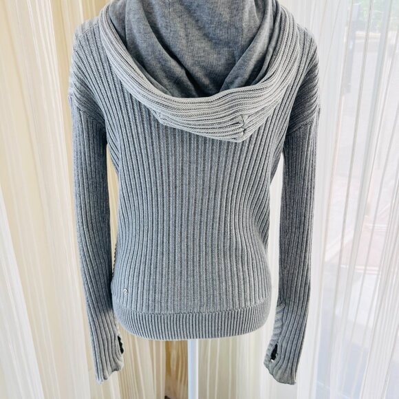Lululemon ribbed scuba front hoodie sweater - Picture 7 of 11